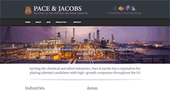 Desktop Screenshot of paceandjacobs.com